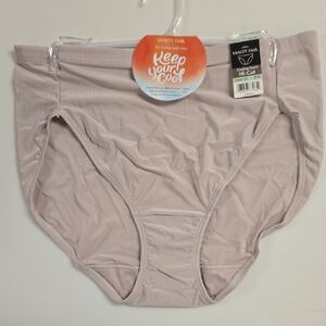 Vanity Fair Cooling Hi-Cut Briefs - Light Mauve